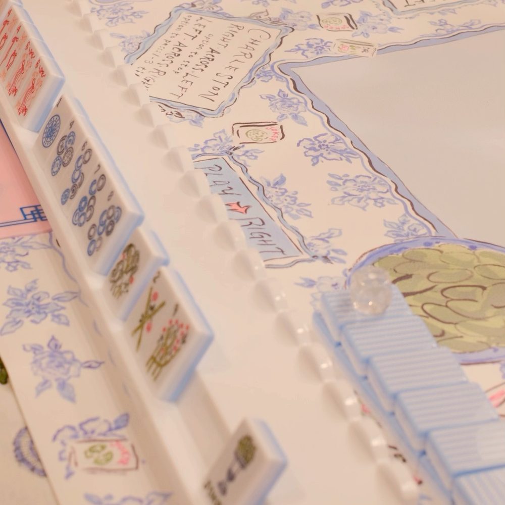 Miss Darling mahjong tile set